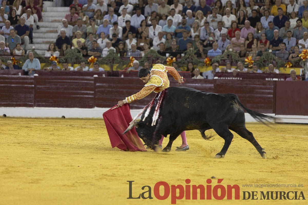 Tercer festejo de la Feria Taurina de Murcia (Talavante, Paco Ureña y Roca Rey), en imágenes