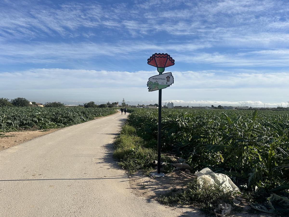 Ruta del clavel rojo (Roldán).