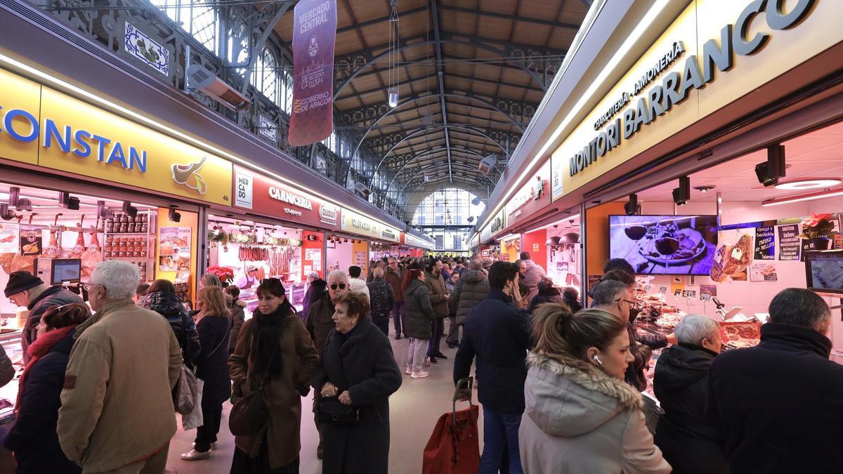 Interior del Mercado Central.