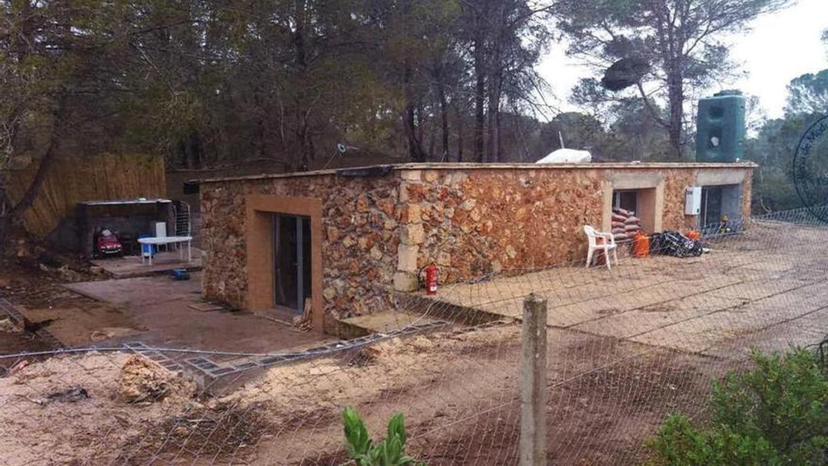 Una casa de Mallorca levantada sin licencia y sin las condiciones para su edificación en el suelo rústico.