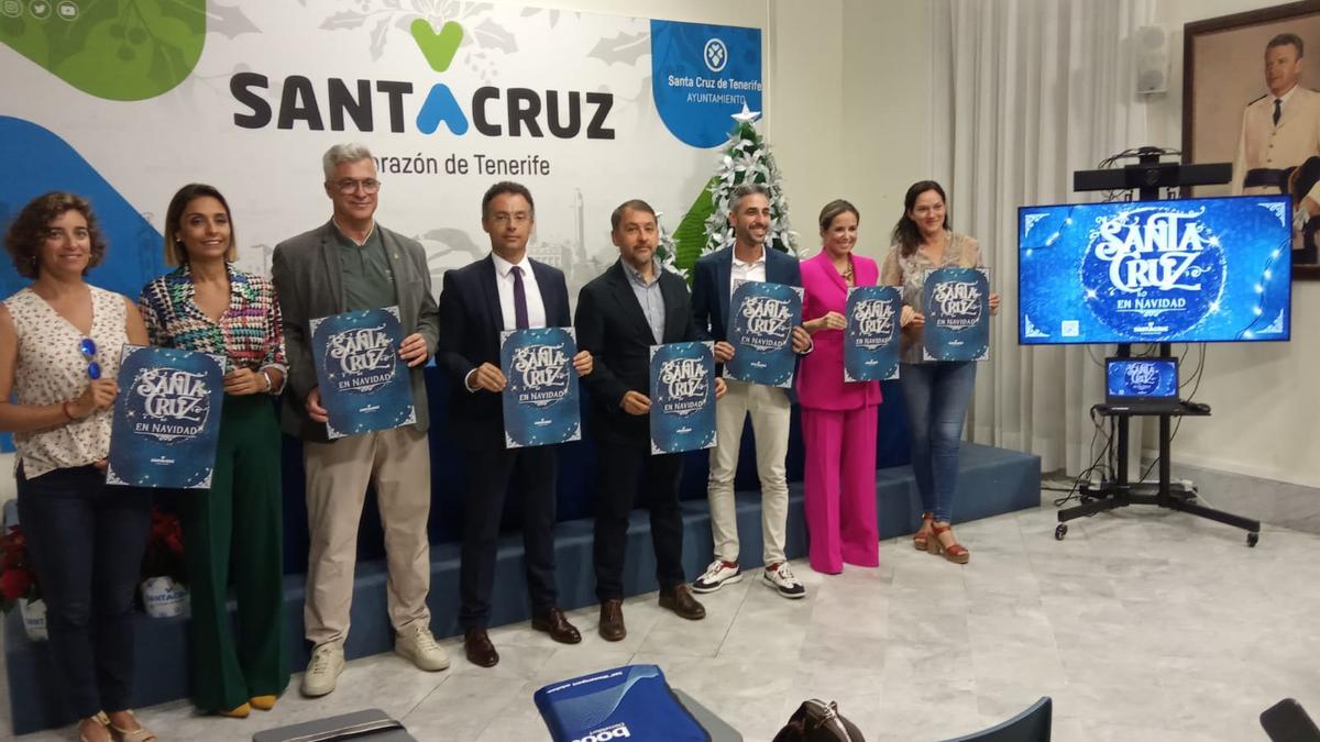 Presentación del programa de Navidad de Santa Cruz.