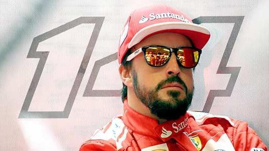 Fernando Alonso, en el circuito de Las Américas.