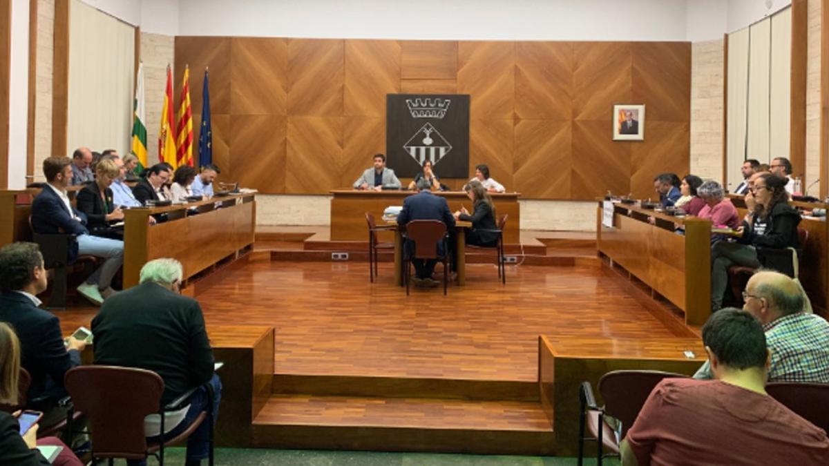 Sesión plenaria del Ayuntamiento de Sabadell.