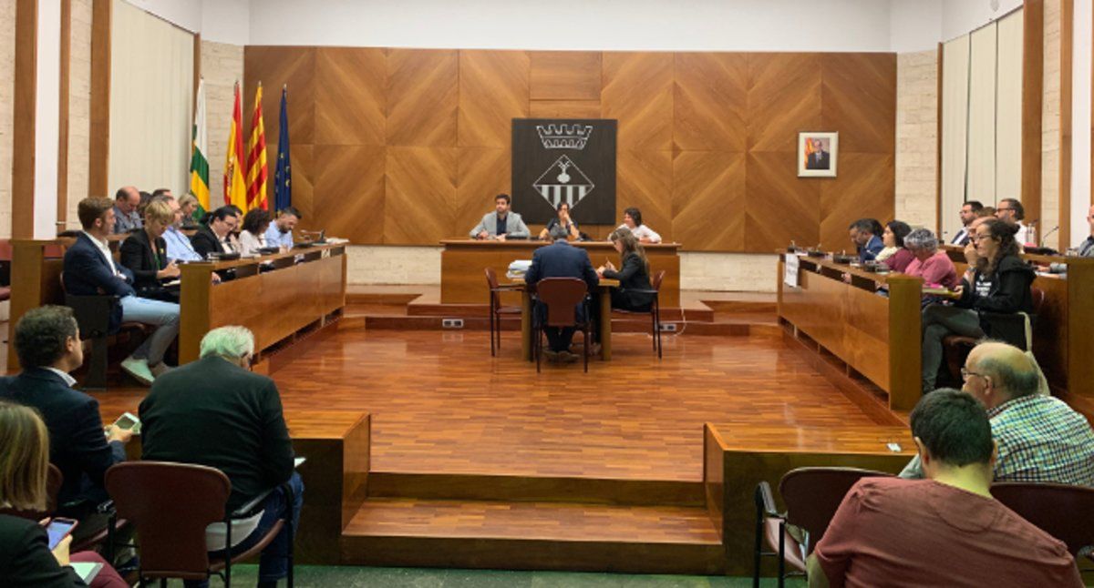 Sesión plenaria del Ayuntamiento de Sabadell.