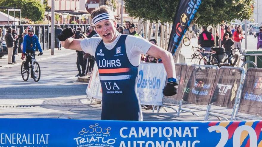 Lasse Lürhs, de la UA, campeón de la Comunidad