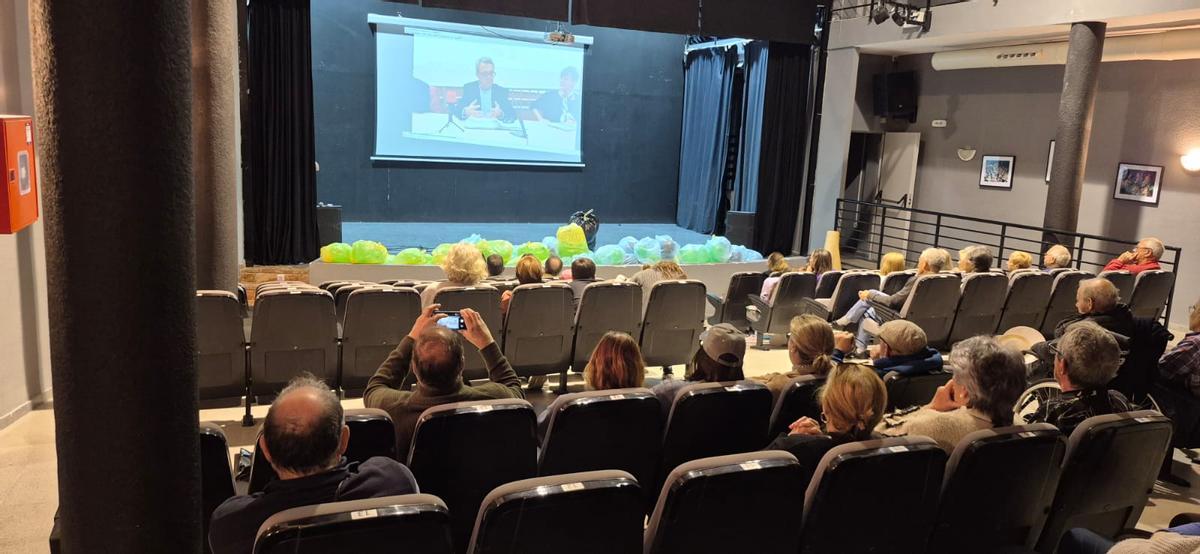Presentación de la plataforma en Aigües contra la planta de El Campello
