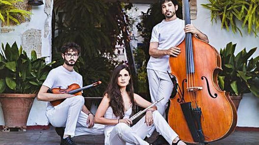 Fernando García, Irene Jiménez y Pablo Estébañez.