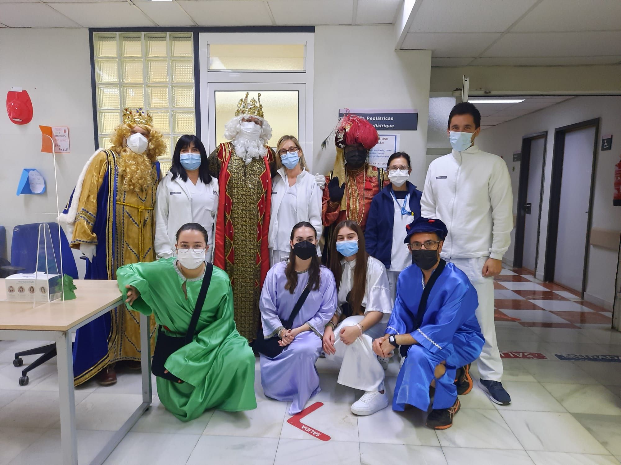 Los Reyes Magos, en los hospitales de Alicante y Sant Joan