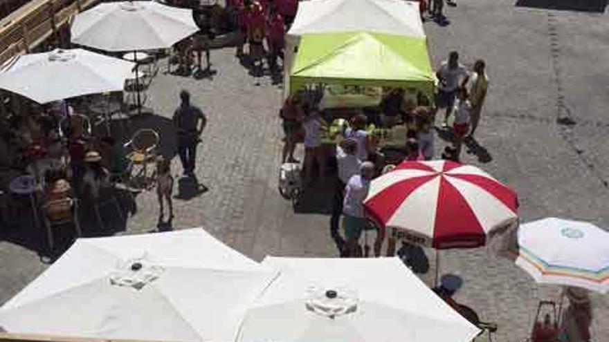 18 cuadrillas de cocineros participan en el concurso de paellas de Fermoselle