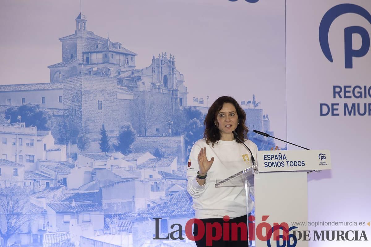 Así ha sido la visita de Isabel Díaz Ayuso a Caravaca de la Cruz