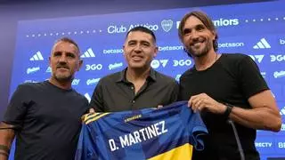 Boca presenta a Diego Martínez como nuevo entrenador