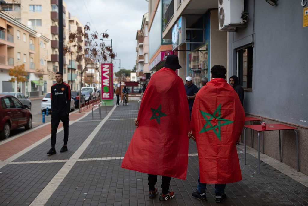 Así se ha vivido el España - Marruecos en Torre Pacheco