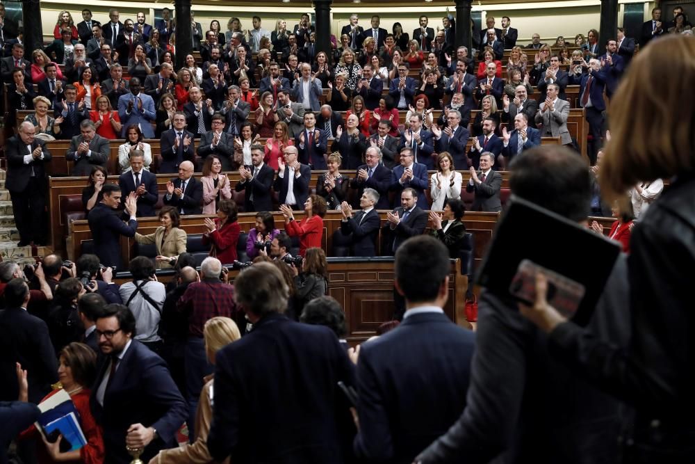 Investidura de Pedro Sánchez.