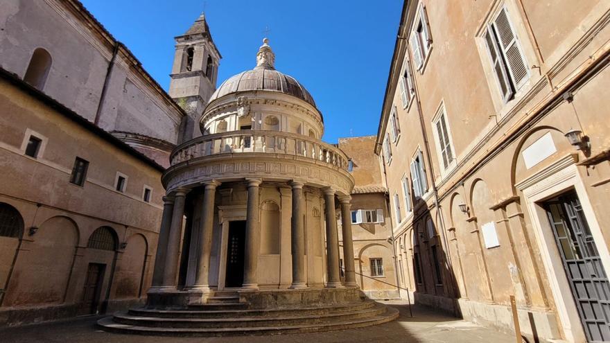 San Pietro in Montorio, huella de España