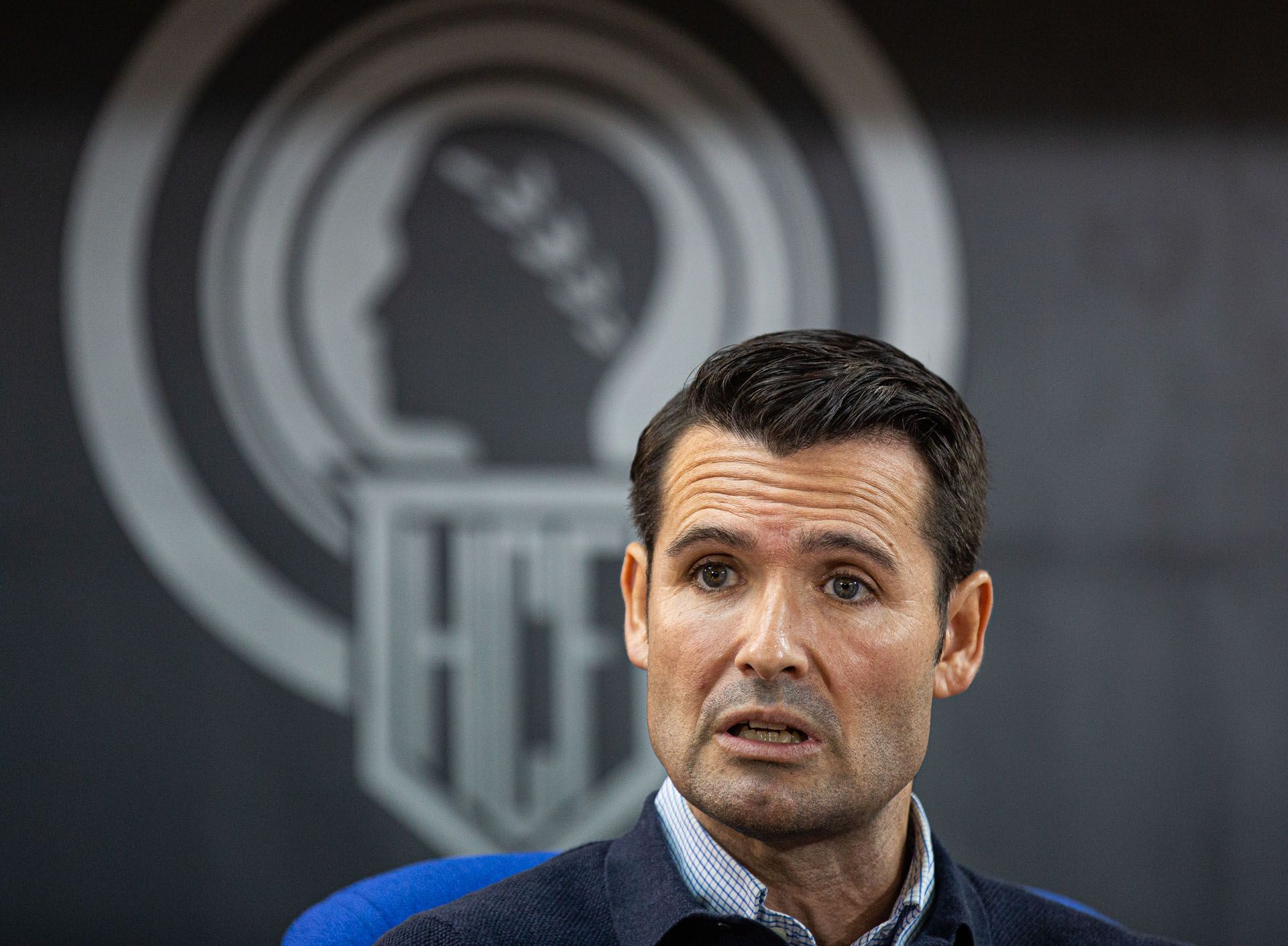 Presentación del nuevo entrenador del Hércules