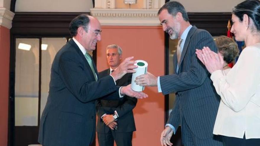 La eléctrica Iberdrola recibe el Premio Europeo de Medio Ambiente