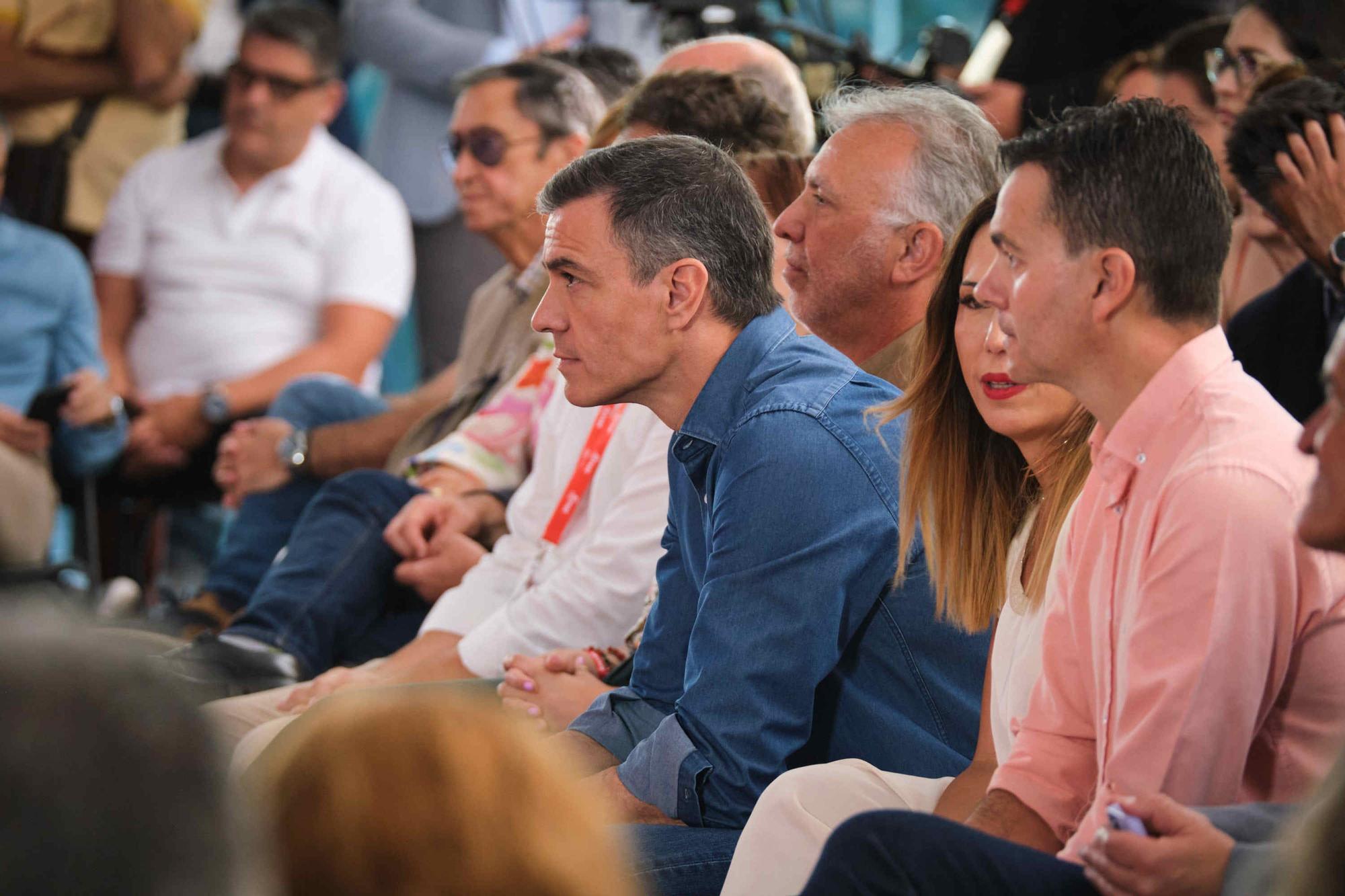 Mitin de Pedro Sánchez en Tenerife