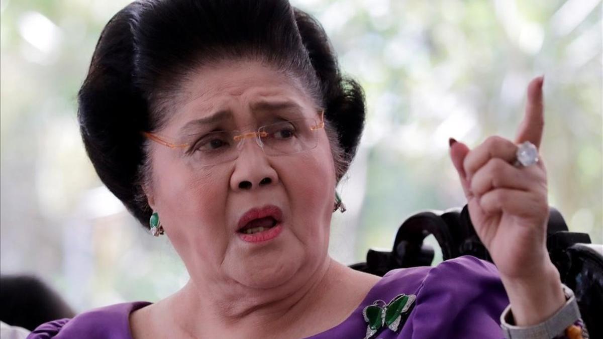 La exprimera dama filipina Imelda Marcos.