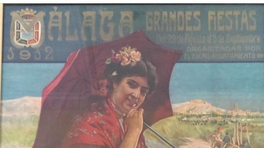 El Archivo Municipal expone los carteles de la Feria de Málaga de finales del XIX y principios del XX