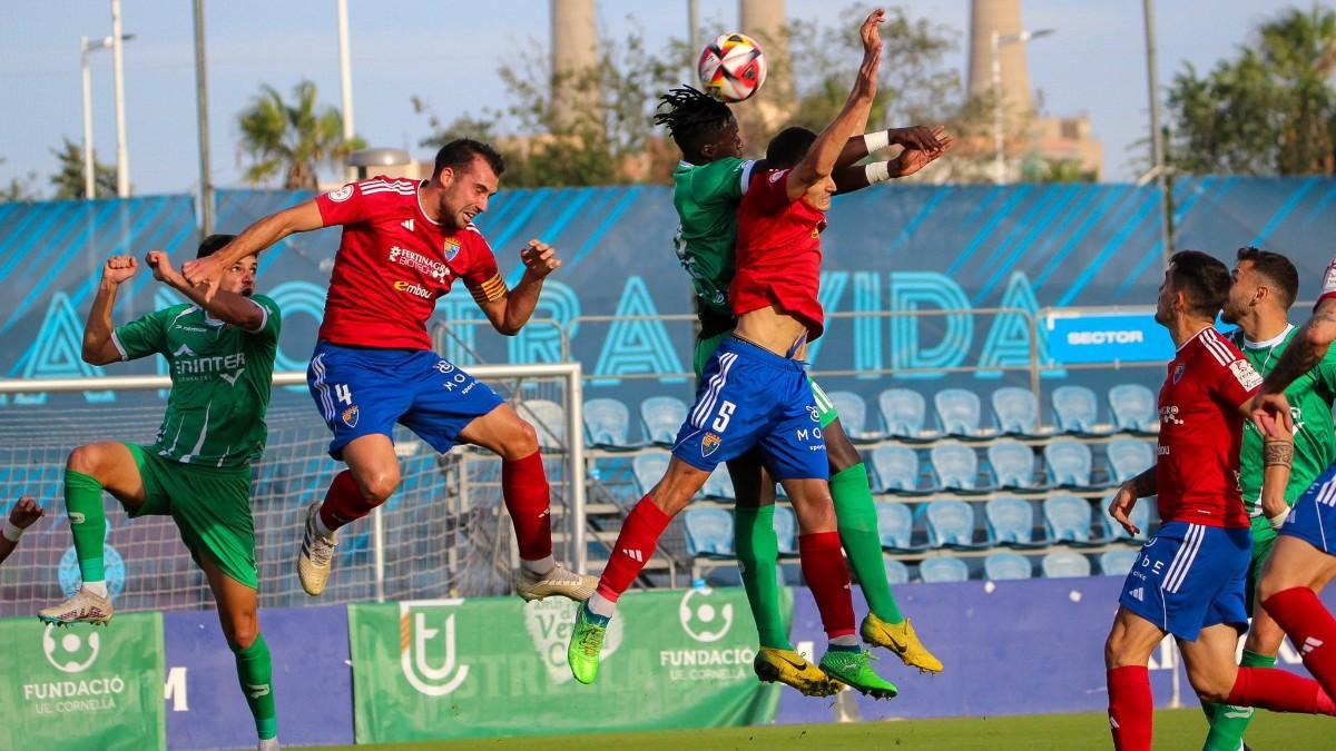 Acción del encuentro entre Cornellà y Teruel