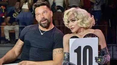 Ricky Martin irrumpe por sorpresa en un concierto de Madonna y desata la euforia