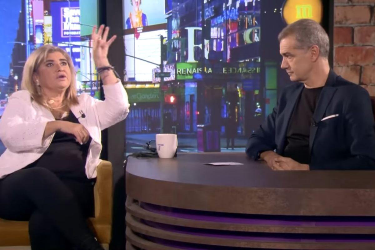 Lucía Etxebarría en el nuevo 'Late Night' de Toni Cantó