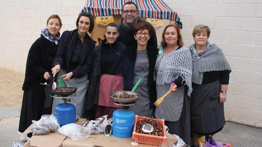 Los niños de Jumilla prueban los sabores dulces del otoño