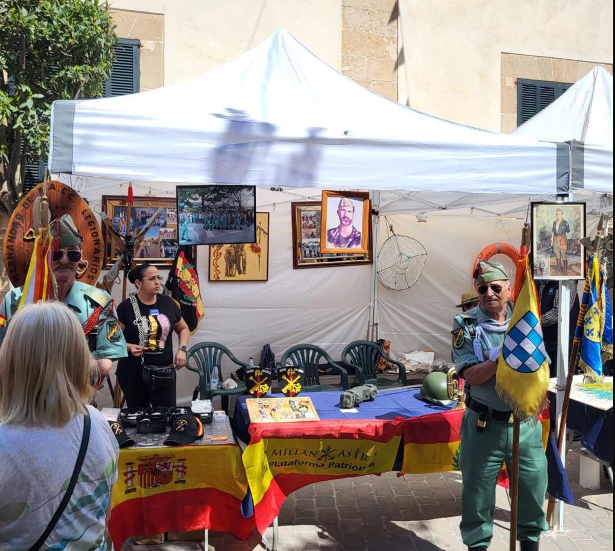 MÉS per Mallorca denuncia la instalación de un puesto de "exaltación franquista" dedicado a Millán-Astray en Porreres