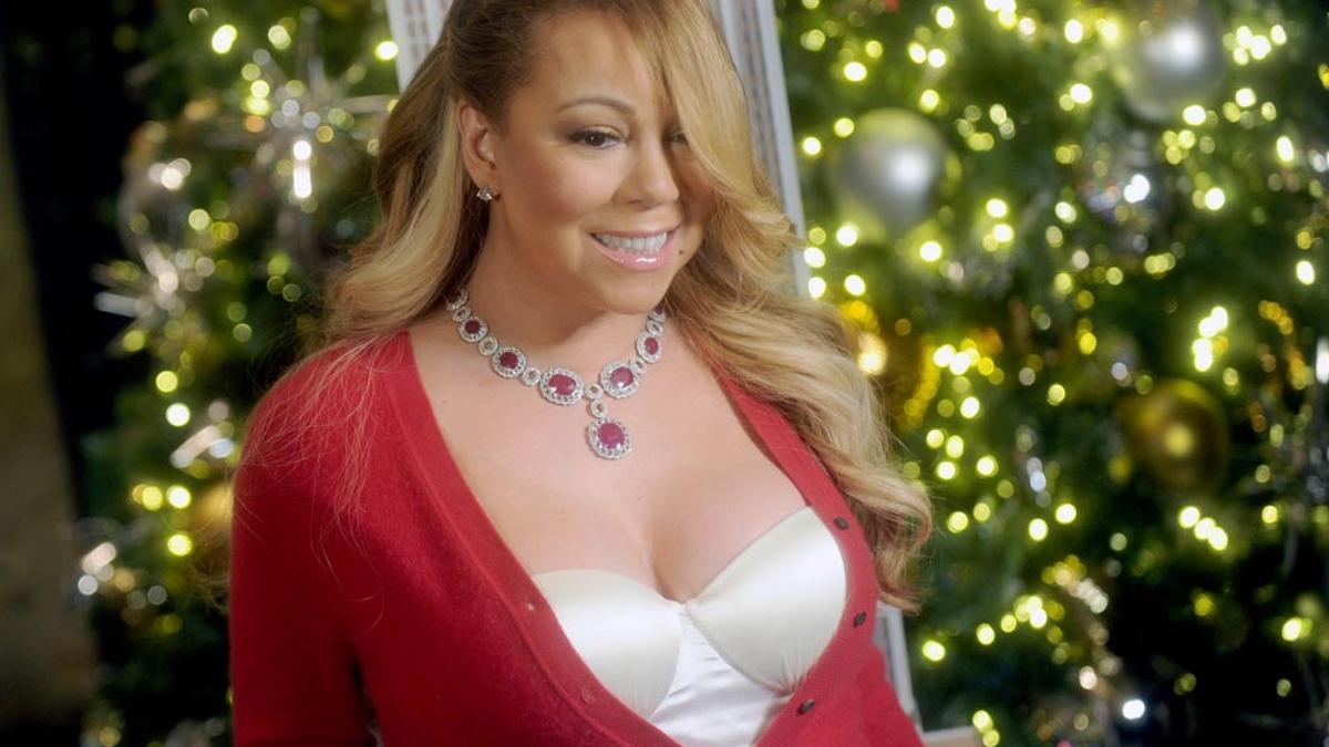 Mariah Carey recibe una visita muy especial en su show de Nueva York