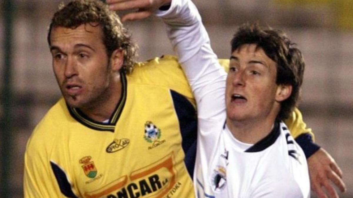 Aduriz, en su etapa en el Real Burgos