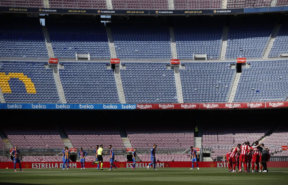 Barça - Atlètic de Madrid, en fotos