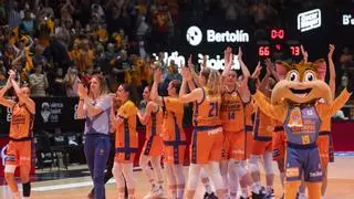 El Valencia Basket resiste en La Fonteta y jugará la final de la LF Endesa (66-73)