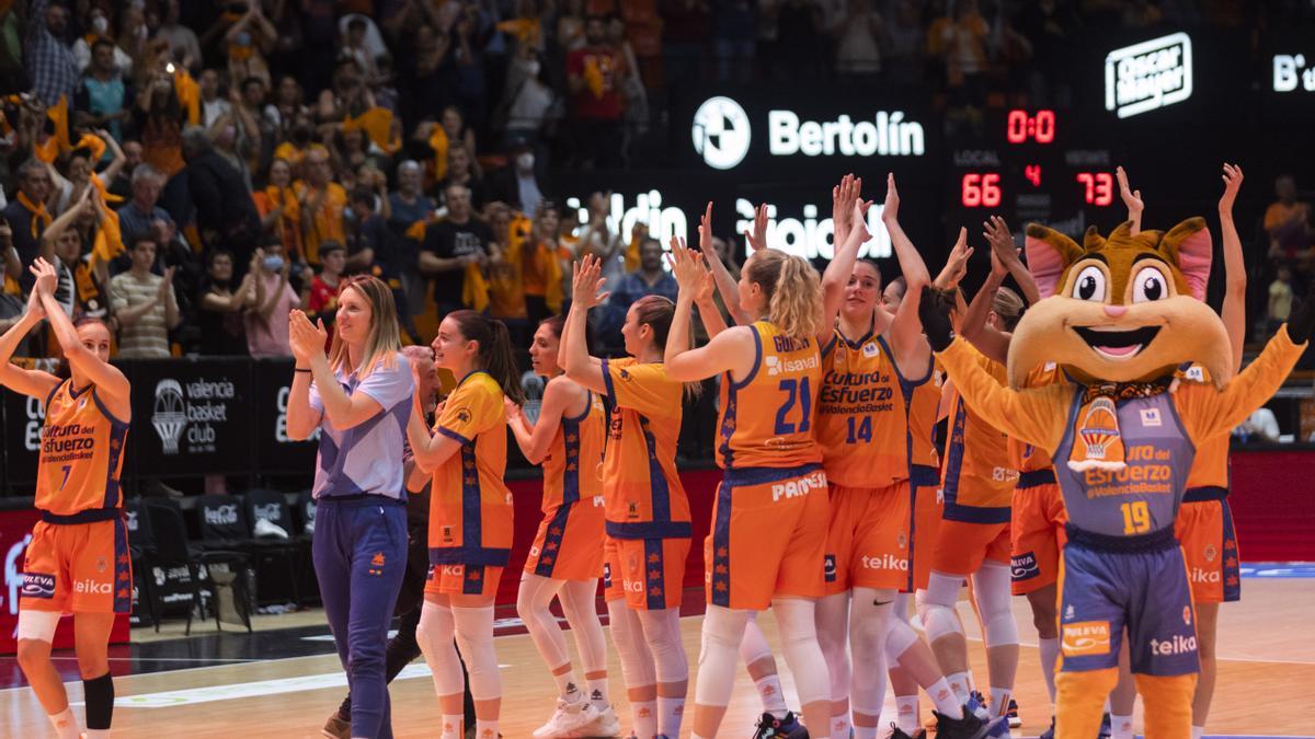 El Valencia Basket se clasifica para la final de la Liga Femenina Endesa en la Fonteta ante el Girona