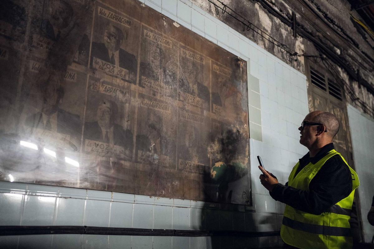 Visita a la estación de metro fantasma de Correos