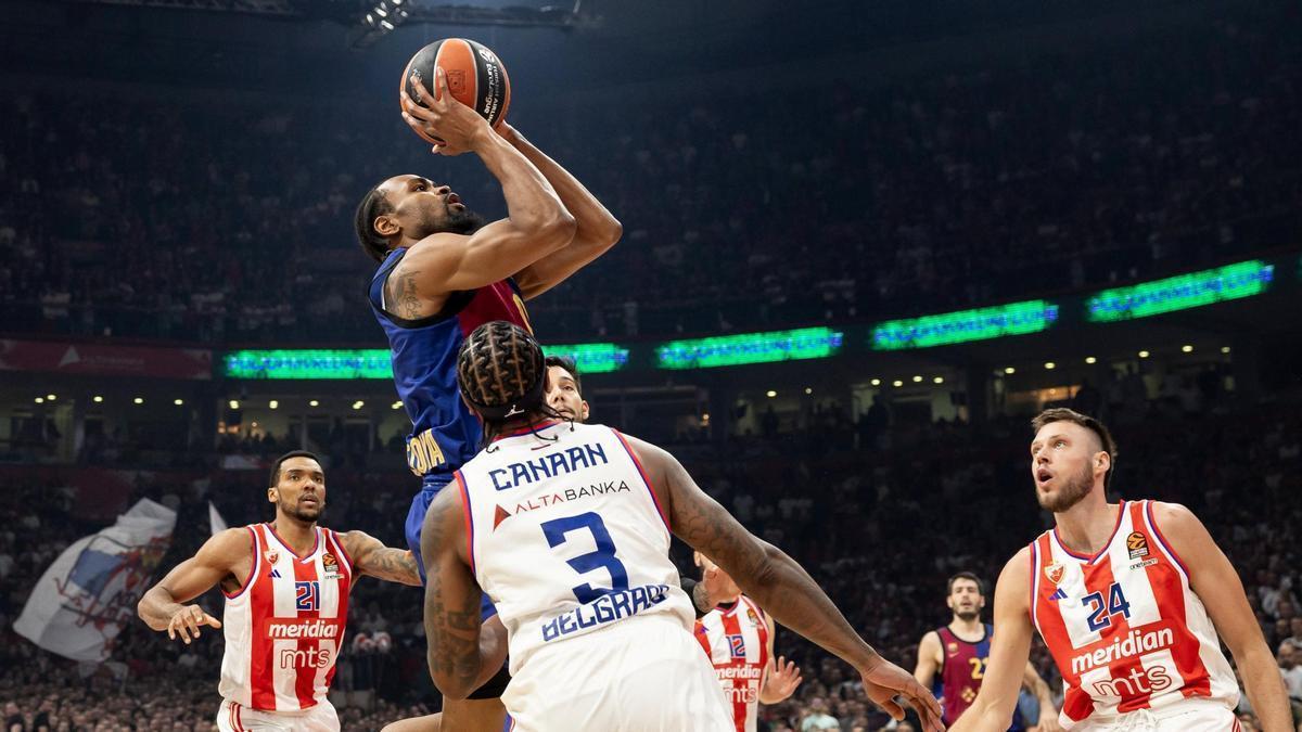 Kevin Punter fue el jugador clave del triunfo azulgrana