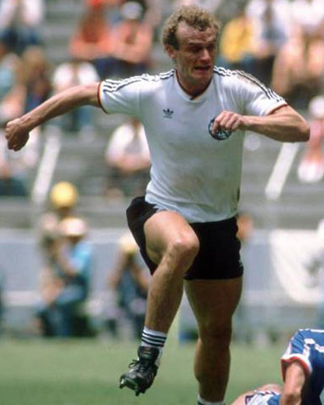 Hans-Peter Briegel (Alemania): Perdió las finales de 1982 y 1986