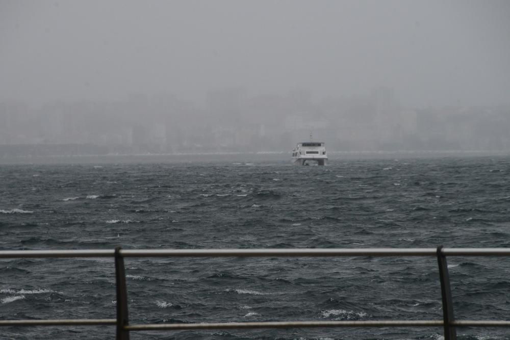 Temporal en Galicia | Beatriz sopla a más 120 km/h