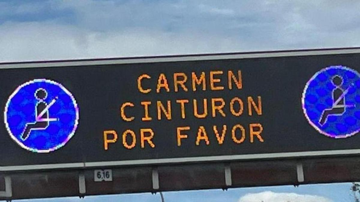 Los nuevos carteles de la DGT