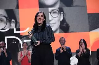 La gala de entrega del Premio Málaga Talent a la directora Alauda Ruiz de Azúa, en imágenes
