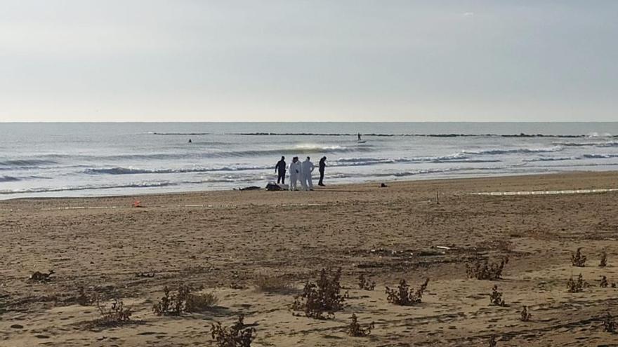 Aparece el cadáver de una persona en la playa de Burriana