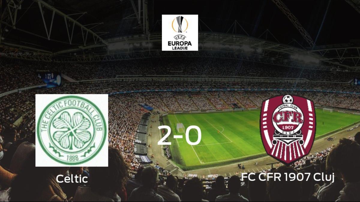 El Celtic suma tres puntos después de derrotar 2-0 al CFR Cluj