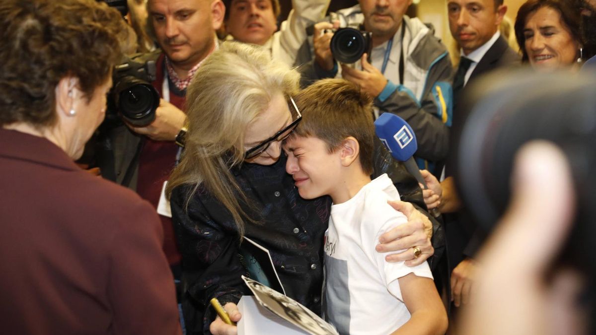 Juan Fernández y Meryl Streep