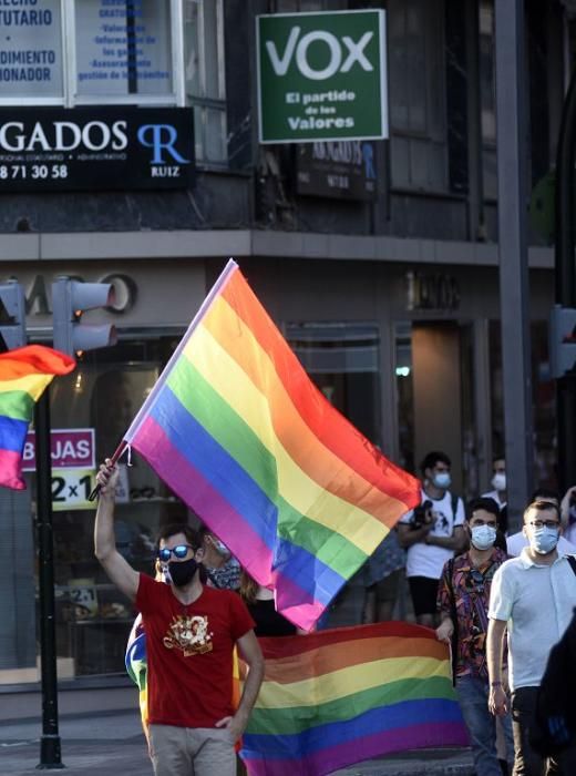 Cientos de personas se manifiestan en Murcia por un orgullo de clase y combativo