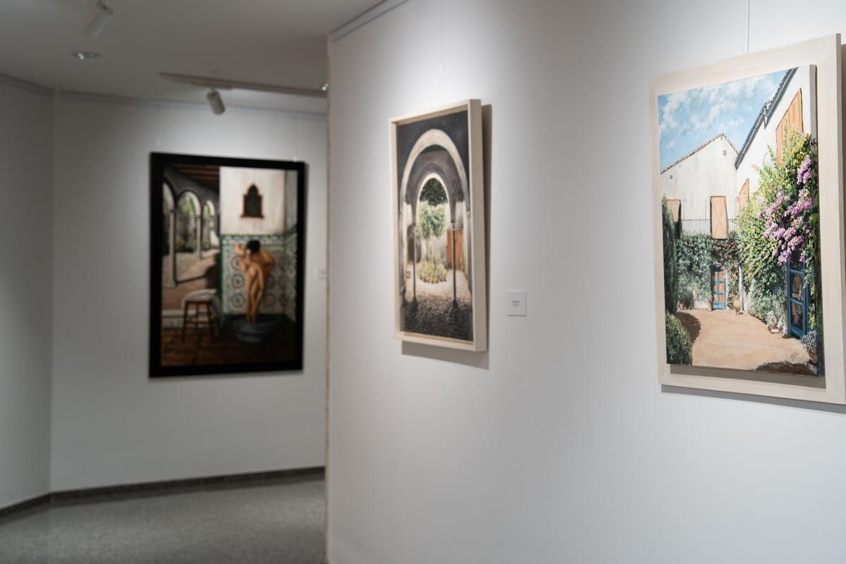 xposición ‘El patio: evocación de la luz’, de Manuel Muñoz.