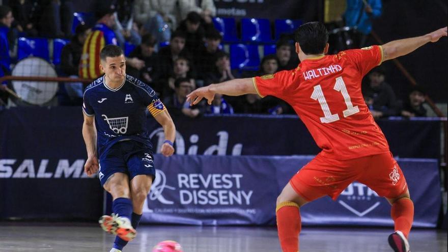 El Alzira FS sorprende al campeón de Liga y Supercopa en su camino hacia la permanencia