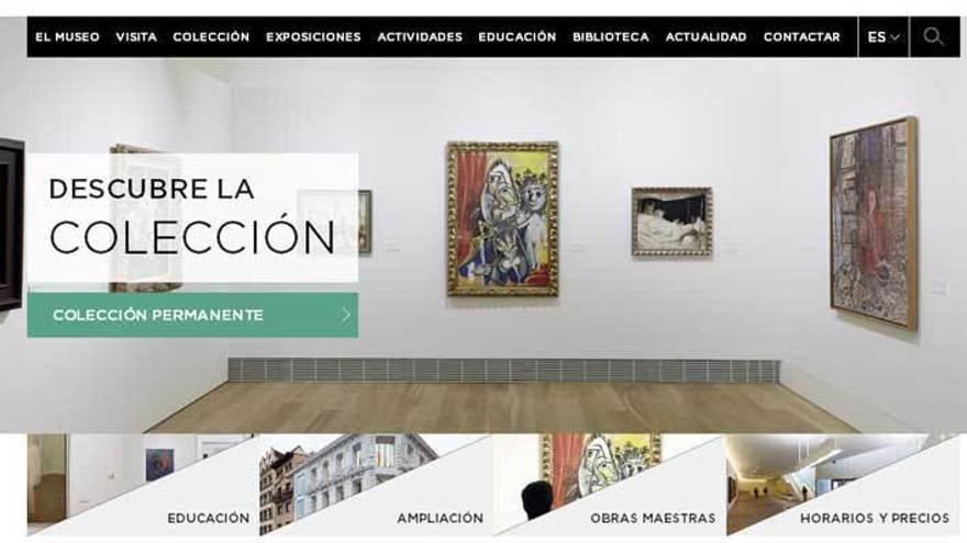 Página web del Museo de Bellas Artes de Asturias.