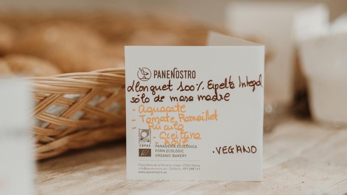 Pane Nostro y su oferta estrella: llonguet vegano