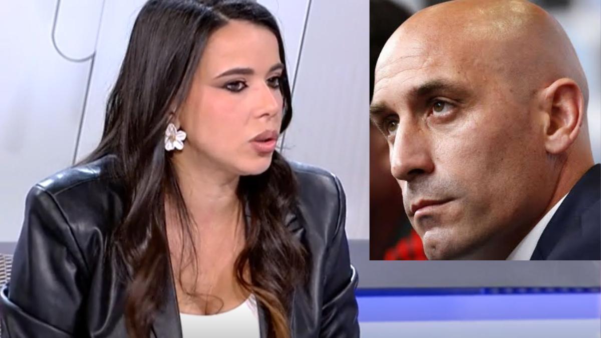 Sarah Santaolalla no se muerde la lengua y responde a los ataques de  Rubiales: "Yo no estoy condenada"