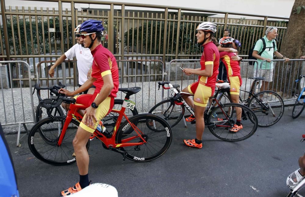 El mallorquín Mario Mola, octavo y diploma olímpico en el triatlón de Río