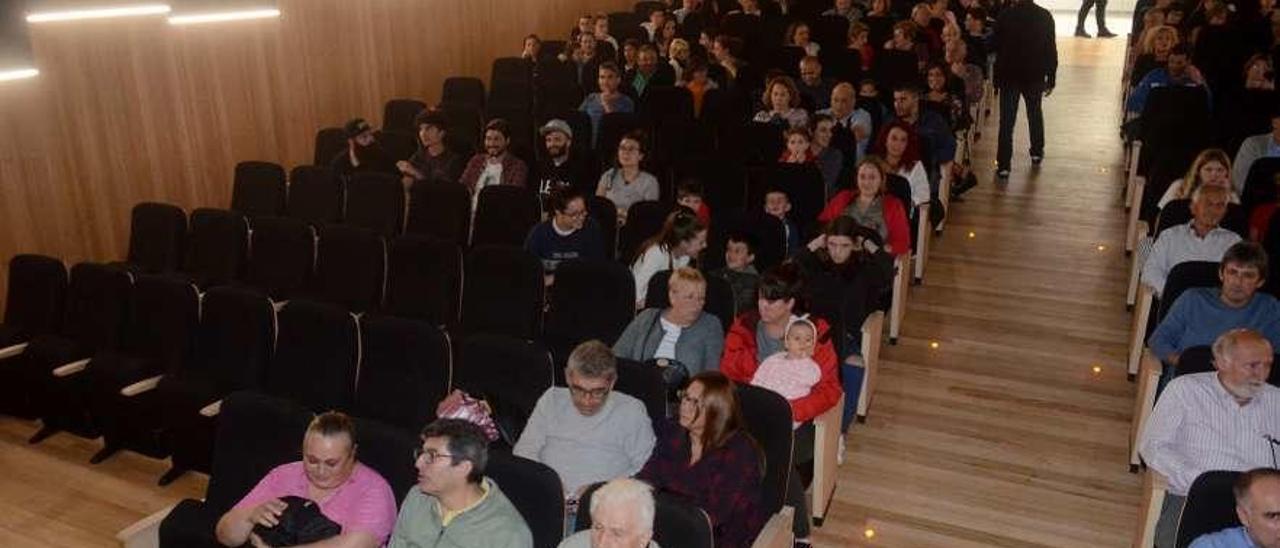 El Teatro Valle-Inclán acogerá hoy su primera sesión de cine. // Noé Parga